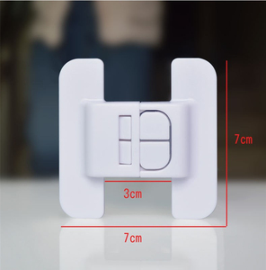Serrures de réfrigérateur idéales pour les réfrigérateurs à l'épreuve des enfants Serrure et porte de congélateur Facile à installer et à utiliser Serrures pour enfants sans outils ni perceuse - Product Image 6