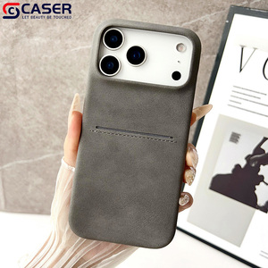 <span class=keywords><strong>Coque</strong></span> de Téléphone en Cuir Sablé Avancé et Doux pour la Peau, Style Affaires avec Fentes pour Cartes, Compatible <span class=keywords><strong>iPhone</strong></span> <span class=keywords><strong>12</strong></span>/13/14 et <span class=keywords><strong>iPhone</strong></span> 15/15 Pro Max/16/17 - Product Image 3