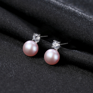 <span class=keywords><strong>Orecchini</strong></span> a perno in <span class=keywords><strong>argento</strong></span> <span class=keywords><strong>925</strong></span> PAG&MAG con piccole perle naturali, <span class=keywords><strong>orecchini</strong></span> in madreperla per ragazze - Product Image 4