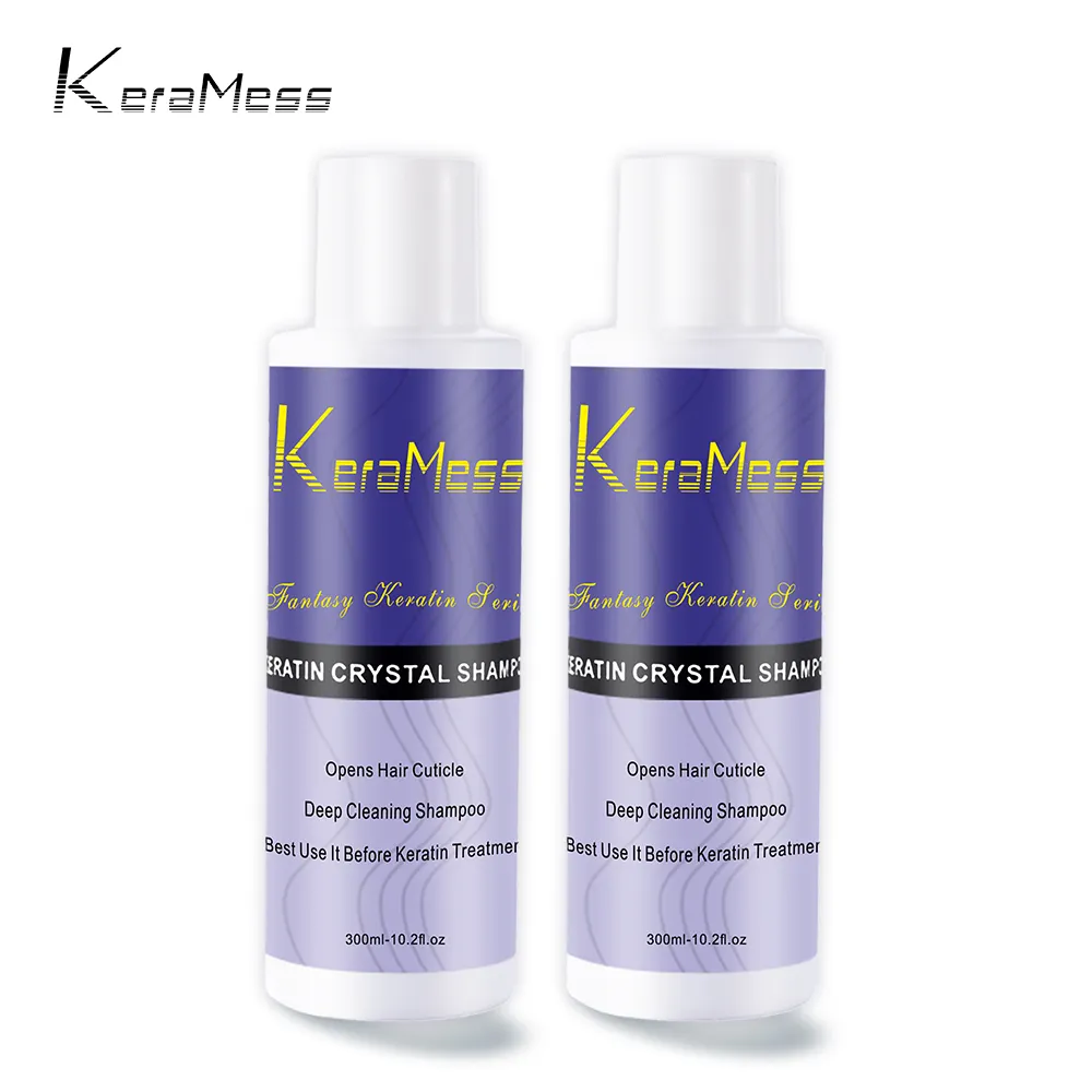 KeraMess Keratin Clarifying Shampoo Pre-treatment Before Hair Treatment Use