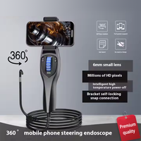 Caméra d'inspection endoscopique HD 720P abordable avec kit portable pour l'entretien automobile et domestique