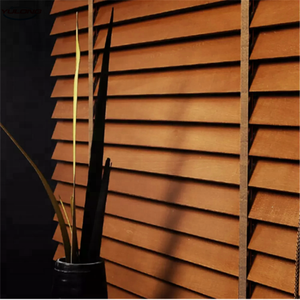 Revêtement UV Composants en bois de haute qualité <span class=keywords><strong>Stores</strong></span> vénitiens <span class=keywords><strong>à</strong></span> rouleaux Ruban <span class=keywords><strong>à</strong></span> <span class=keywords><strong>lamelles</strong></span> Ruban d'échelle 50mm Lattes en tilleul - Product Image 2