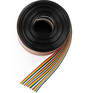 Câble plat en cuivre 40 broches Risingsaplings, ruban arc-en-ciel, pas de 1,27 mm, FFC/FPC pour connecteur Dupont JTAG ISP 2,54 mm IDC - Product Image 2