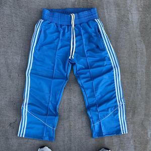 Nouveau pantalon cargo homme personnalisé de haute qualité, léger, avec logo imprimé DTG, réfléchissant, en nylon, patchwork, taille élastique oversize, style survêtement - Product Image 5