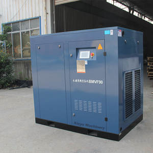 Kaishan BMVF90 90kW Industrieller Schrauben luft kompressor mit Wechsel richter für das Beleuchtungs geschäft, 120 PS Elektromotor Langlebig und leise - Product Image 3