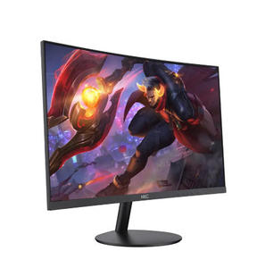 CN Original HKC C270 27" FHD จอโค้ง VA 75Hz 1800R 3000:1 คอนทราสต์ HDMI VGA จอแสดงผลสำนักงานสีดำบางเฉียบ - Product Image 2