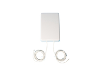 Antenne panneau directionnelle 5G MIMO extérieure à double alimentation 4 bandes 50 Ohm, antenne plate murale pour communication cellulaire 5G CPE