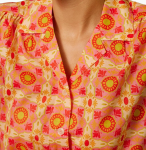 Pigiama Casual in Cotone Leggero da <span class=keywords><strong>Donna</strong></span>, Taglia XL, Stampa Estiva, <span class=keywords><strong>Abbigliamento</strong></span> Morbido e Traspirante per Casa - Product Image 3