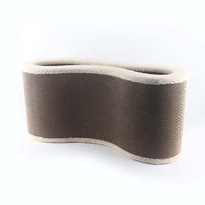 Kualitas tinggi gaya Modern kertas bergelombang penggaruk kucing desain ruang interaktif unik untuk bermain dan istirahat kemasan karton - Product Image 5