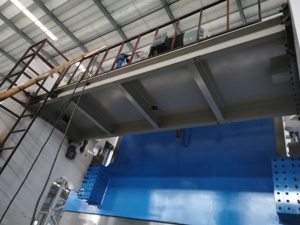 WC67Y-1200T10000 Báo Chí Phanh, Tấm Kim Loại Thủy Lực Uốn Máy Gấp Bán - Product Image 3