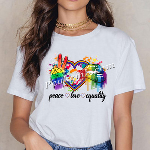 Camiseta inspiradora de hierro para hombres, camisa de vinilo con transferencia de amor por la paz y la igualdad, motivacional - Product Image 6