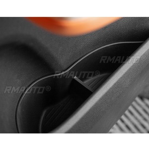 Caja de almacenamiento para puerta de coche, caja de almacenamiento para reposabrazos de manija de puerta, caja de almacenamiento metálica con bolsillo frontal, kit de carrocería para accesorios de coche DEEPAL S07 - Product Image 3