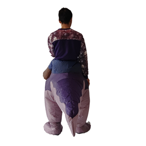 Costume de <span class=keywords><strong>dinosaure</strong></span> gonflable pour adulte, <span class=keywords><strong>T</strong></span>-<span class=keywords><strong>Rex</strong></span> gonflable, Vélociraptor gonflable, costume de <span class=keywords><strong>dinosaure</strong></span> gonflable de luxe pour Halloween - Product Image 4