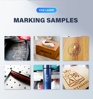 Machine de marquage laser CO2 à scanner galvo 3D CK pour cuir, denim, jeans, bois, cartes
