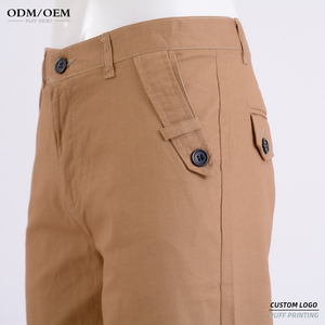 <span class=keywords><strong>Pantalones</strong></span> largos rectos ajustados informales <span class=keywords><strong>para</strong></span> <span class=keywords><strong>hombre</strong></span> Vestido formal <span class=keywords><strong>Pantalones</strong></span> de algodón de ocio Pantalon Cargo Pantalon - Product Image 2