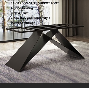 Bộ bàn ăn gỗ hiện đại phong cách Bắc Âu, mặt bàn gỗ sồi óc chó nguyên khối, kèm ghế - Product Image 2