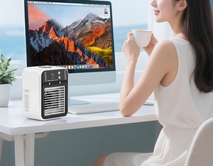 Portable Air Conditioners, 25W Rechargeable <strong>Mini</strong> Portable <strong>AC</strong> <strong>Unit</strong> 2 Cool Air Spray, Personal Cooling Fan with 2 Speeds - Product Image 6