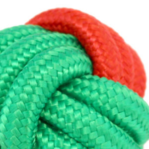 1601661802080  Juguete Masticable para Mascotas con 24 Cuentas Trenzadas de Dos Tonos de 6.5 CM - Product Image 4