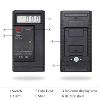 DT-1130 main-tenue détecteur de rayonnement électromagnétique détecte le rayonnement de travail et environnement familial DT1130