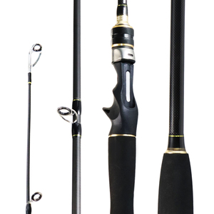 Obsession — <span class=keywords><strong>canne</strong></span> à pêche Spinning en carbone, 1.8m, 2.1m, 2.4m, pour pêche du bar, à 2 sections - Product Image 1