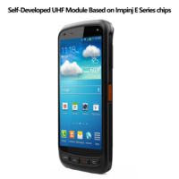 PDA industriel robuste C71 Android 13 avec lecteur/graveur RFID UHF intégré ISO18000-6C, portée longue de 20 m, scanner de codes-barres 2D