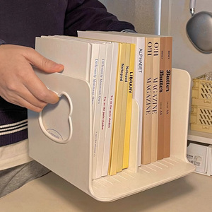Étagère à livres créative à plusieurs niveaux pour bureau, organiseur de dossiers pour bureau, support de rangement pour dortoir étudiant - Product Image 3
