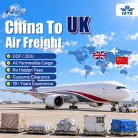 Service logistique pour membres WCA, inspection de fret DDP, fret aérien, fret de Chine vers le Royaume-Uni, transitaire, agent maritime
