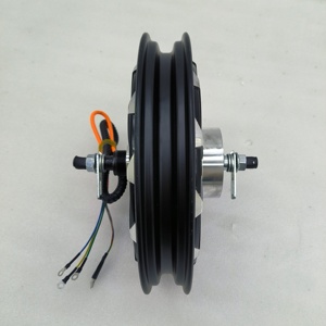 Motor de tracción trasera de bicicleta eléctrica, cubo de rueda de acero magnético sin dientes sin escobillas, 12 pulgadas, 500W, 800W, ahorro de energía de alta velocidad - Product Image 6