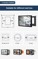 Portworld 8 pouces Tuya Home Assistant Domotique Écran tactile capacitif POE Smart Home Tablet