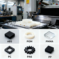 Services de fabrication sur mesure par usinage CNC et moulage par injection pour pièces de précision en acier inoxydable/plastique, prototypage, tolérance de 0,05 mm, petite taille