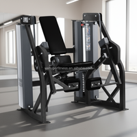 Machine de musculation professionnelle robuste pour extensions latérales des jambes à charges individuelles, équipement de fitness pour salle de sport, fabrication OEM
