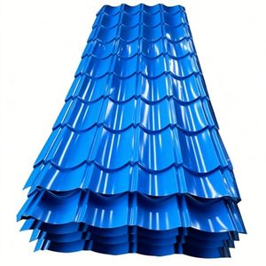 Tôle de toiture en acier galvanisé prépeint ondulé pour tôles ondulées et tôles ondulées en galvalume - Product Image 6