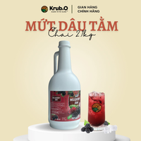 Hoogwaardige 100% Vietnamese moerbeienjam 2,1 kg/blik Zwarte moerbeien Fruit Appel-gebaseerd Flesverpakking Klaar voor export