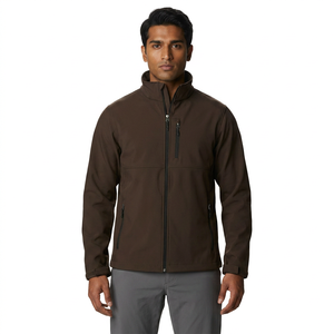 Veste Softshell imperméable pour homme, vente en gros, mode, avec capuche, différentes couleurs, coupe-vent de rue pour homme - Product Image 1