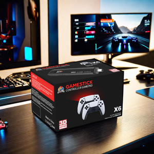 Classical <b>Retro</b> 4K SUP TV Video Game <b>Console</b> Wireless Universal Ps1 Lite OEM ODM Gua Game Stick Kids Adults Supports FC GBA GB - Product Image 5