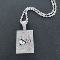 Collar de Halloween para Hombre, Estilo Hip Hop, con Colgante de Muñeco Fantasma Chucky, Personalizado