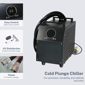 Vận động viên phục hồi Ice <span class=keywords><strong>Bath</strong></span> Máy làm lạnh với Wifi và ứng dụng điều khiển Ozone lọc cho lạnh Plunge và điều trị - Product Image 2