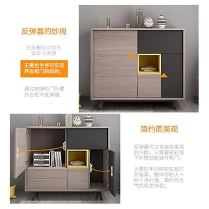 Cabinet Door Spring Loaded Push To Open Mechanism Hidden Self Opening Device For Wardrobes Drawers Minimalist Design Easy - Product Image 1