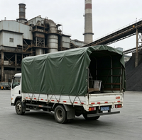 Bâche en toile enduite de cire, résistante, imperméable, résistante aux UV, avec œillets antirouille pour camion, tente, toit, camping et usage industriel