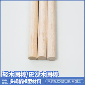 Nouveautés Vente <span class=keywords><strong>en</strong></span> gros Prix bas Haute qualité Barres rondes <span class=keywords><strong>en</strong></span> bois de <span class=keywords><strong>balsa</strong></span> Tiges <span class=keywords><strong>en</strong></span> bois - Product Image 5