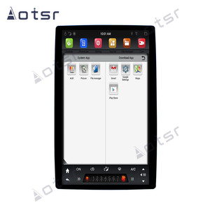 12,8 "Tesla estilo rotación IPS pantalla Universal 2 Din <span class=keywords><strong>Android</strong></span> 9,0 4 + 64GB coche DVD GPS Player Auto Radio estéreo de coche de Control de voz - Product Image 4