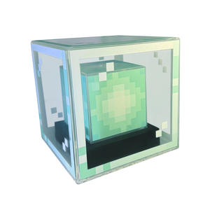 Lámpara de Baliza Minecrafted, Figura de Juguete Periférica del Juego MC, Modelo de Lámpara Pixel, Adorno de Bloque, Antorcha, Luz Nocturna - Product Image 1