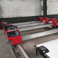 Machine de découpe plasma CNC mini, petite table de découpe plasma 1500x3000mm avec alimentation plasma en option