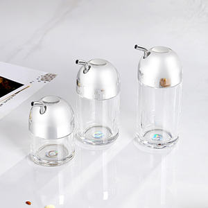 Botella de aceite de plástico más vendida Tapa de plata Botella de salsa de soja <span class=keywords><strong>Sushi</strong></span> Restaurante Hotel Uso Botella de vinagre y aceite - Product Image 2