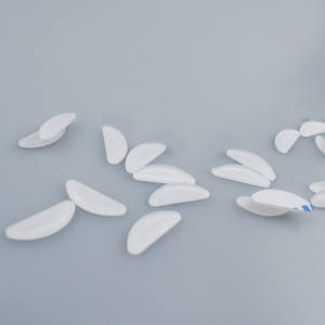 Cambered D bentuk antiselip perekat kacamata silikon bantalan hidung Super lengket - Product Image 3