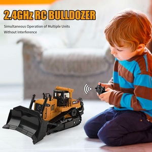 Modèle de <span class=keywords><strong>bulldozer</strong></span> <span class=keywords><strong>radiocommandé</strong></span> Huina 1554 à l'échelle 1/16, 11 canaux, pour les enfants de plus de 8 ans, choix de cadeau - Product Image 5