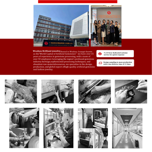 Vintage potongan Marquise hijau lumut batu akik cincin pertunangan daun alam terinspirasi pengantin janji Lab cincin berlian 14k 18k emas - Product Image 6