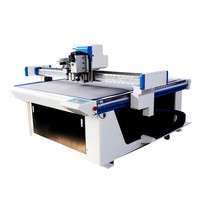 Plotter de Corte Plano de 1300*1300 mm con Husillo CNC para Cortar Cuero/Tablero/PVC