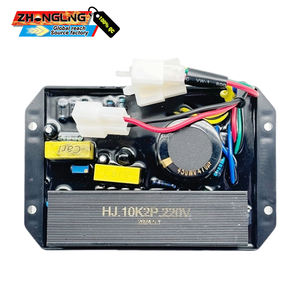 เครื่องควบคุมแรงดันไฟฟ้าอัตโนมัติคุณภาพสูง Zhongling <span class=keywords><strong>AVR</strong></span> HJ.10K2P-220V 1/3 เฟส 10A อะไหล่เครื่องกำเนิดไฟฟ้าเบนซิน - Product Image 1