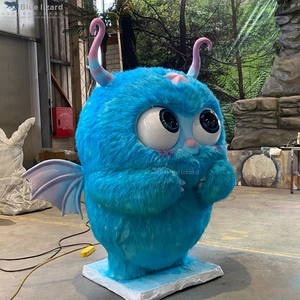 Modèle de monstre de neige artificiel personnalisé et mignon en forme d'animal pour usage intérieur/extérieur dans les jardins, centres commerciaux et parcs de trampolines - Product Image 3